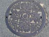 川西町マンホール(新型)